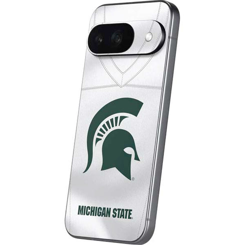 Michigan State University White Jersey Google Pixel 9 Skin